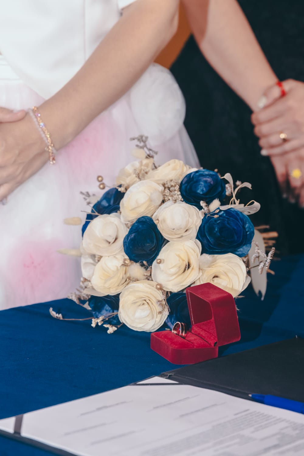Bouquet de flores secas