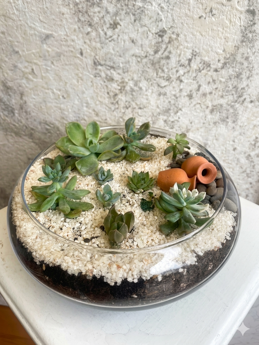 Terrario de Suculentas Cód. TS01
