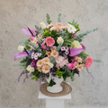 Arreglo Floral de Rosas, Gerberas y Anturios Cód. AFARH01