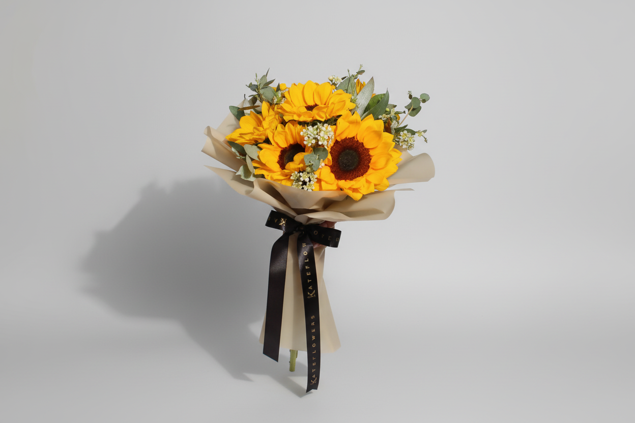 Ramo Rayos de Sol - 6 Girasoles