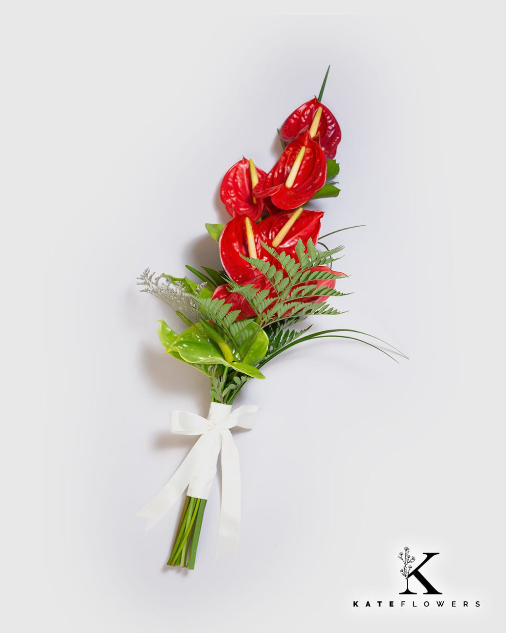 Bouquet de Novia de Anturios Cód. BN9A01