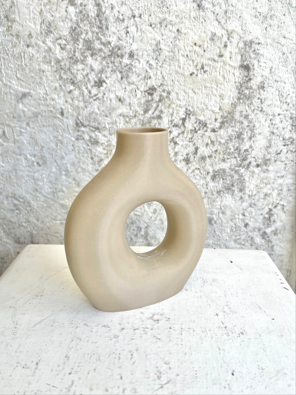 Simple Beige Florero Cód. SBF3D01
