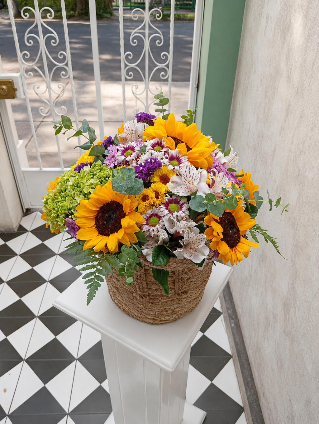 Canasta Floral  Pimaveral  COD CFRP01