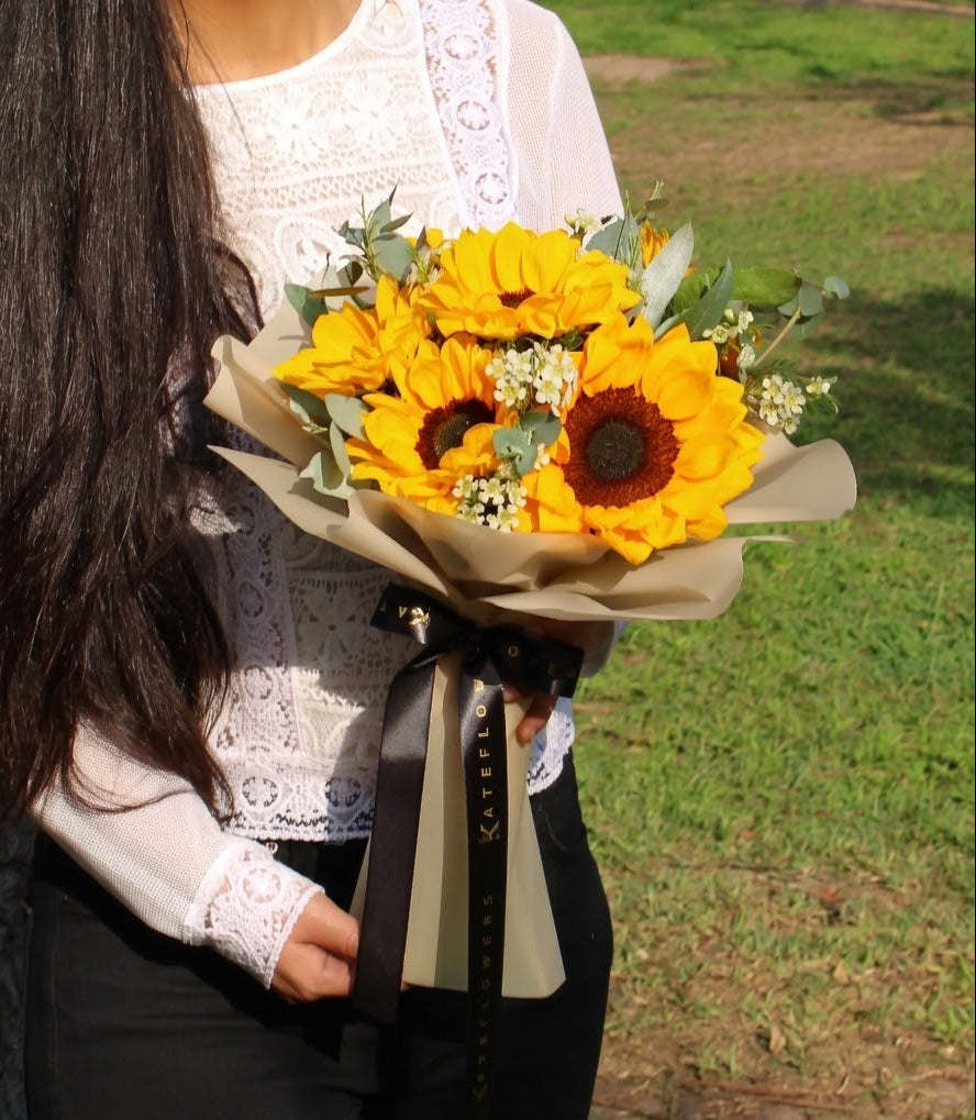 Ramo Rayos de Sol - 6 Girasoles